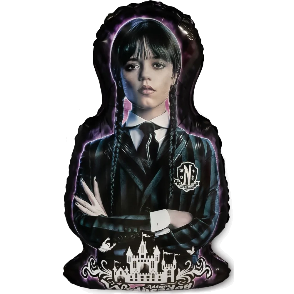 Шар: Шар (33"/84 см) Фигура Мрачная стори, Уэнсдей, Академия Невермор