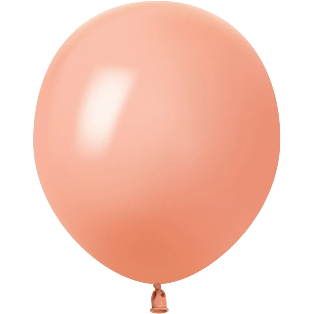Шар: Шар (5''/13 см) Персиковый, пастель