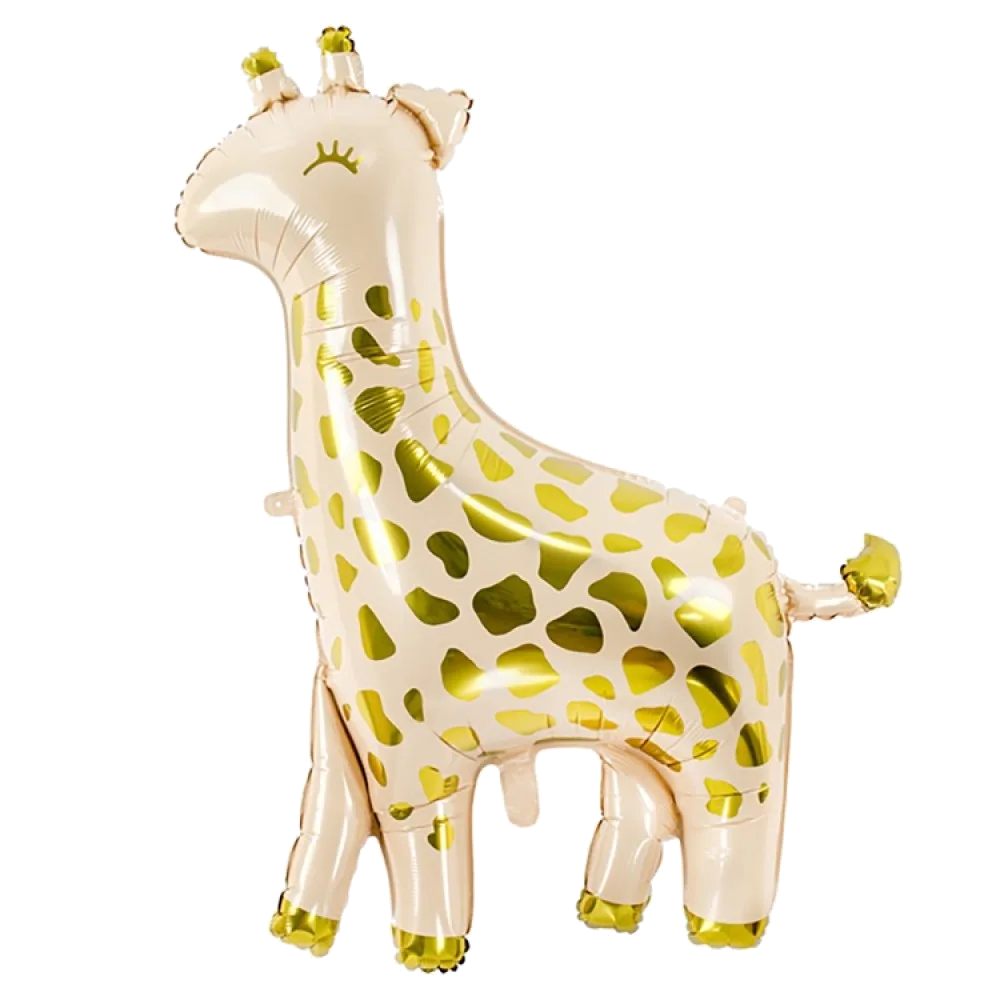 Шар: Шар (40"/102 см) Фигура Жираф, 1 шт. в уп. PartyDeco 3.2П