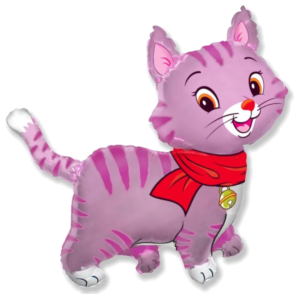 Шар: Шар (37''/94 см) Фигура, Любимый котенок, Фуше, 1 шт. Flexmetal (Испания)2.2 П