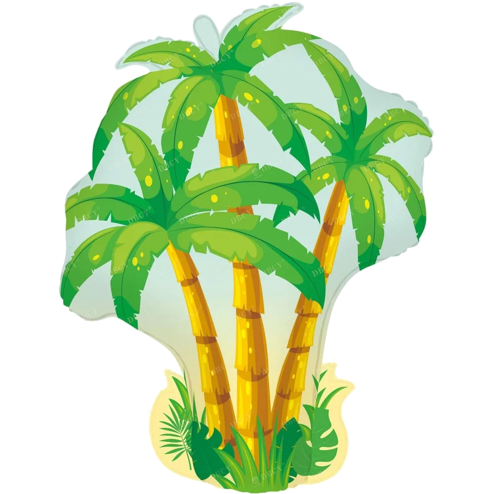 Шар: Шар (28''/71 см) Фигура Пальмы, 1 шт.