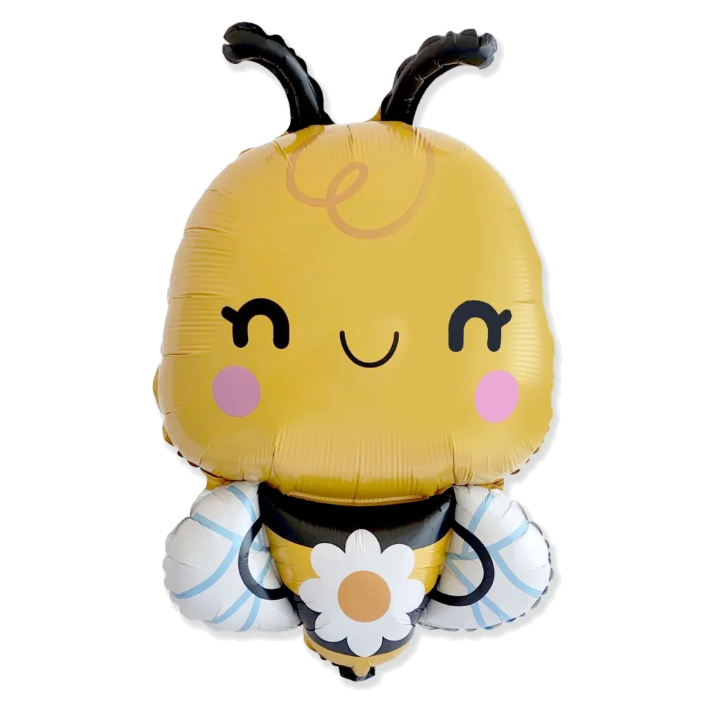 Шар: Шар (33''/84 см) Фигура, Пчелка с цветком, 1 шт. Flexmetal (Испания)1.8 П