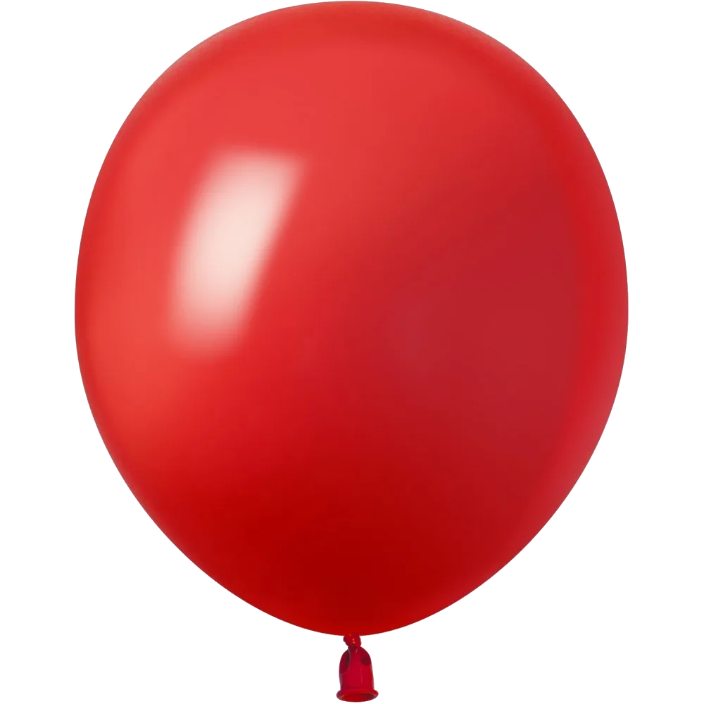 Шар: Шар (10''/25 см) Красный, пастель, 100 шт. 512 (Китай)