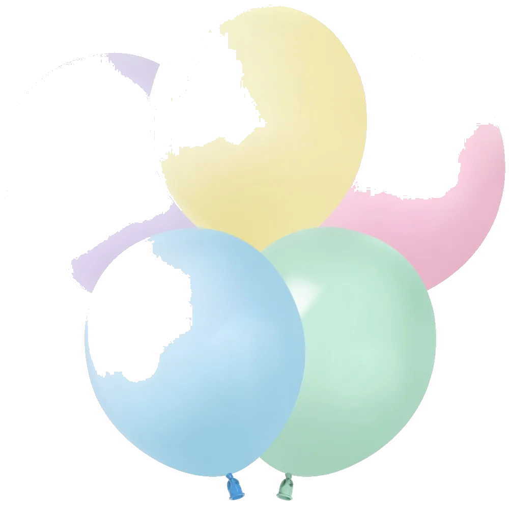 Шар: Шар (12''/30 см) Ассорти, макарунс, 100 шт. 512 (Китай)