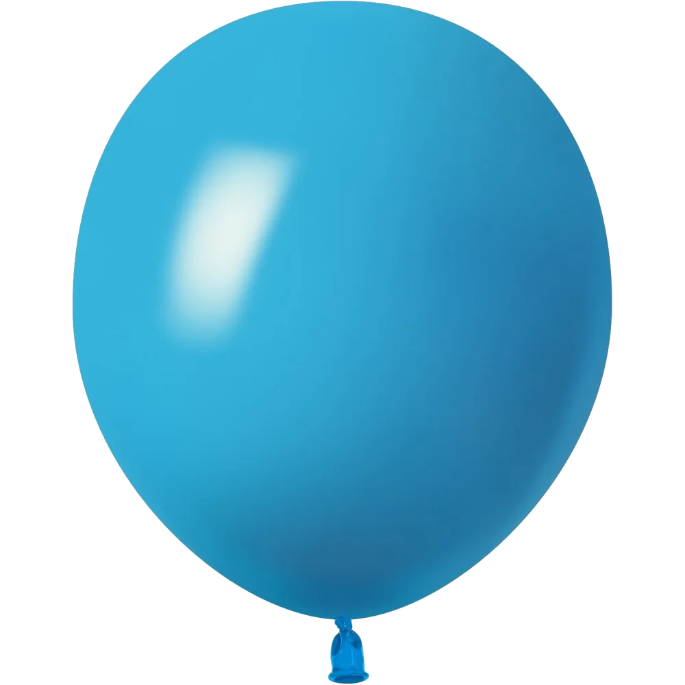 Шар: Шар (5''/13 см) Синий, пастель, 100 шт. 512 (Китай)