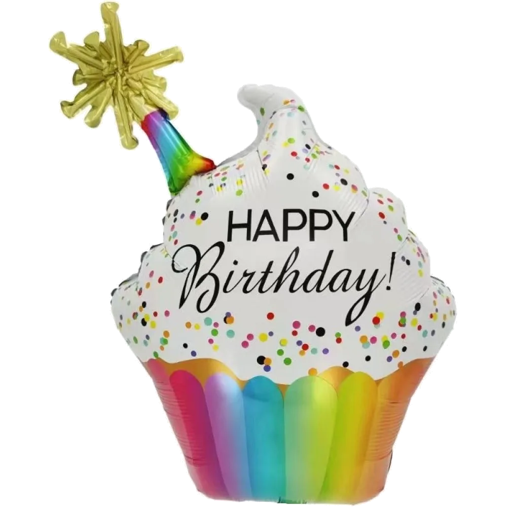Шар: Шар (31''/79 см) Фигура Кекс на День Рождения, 1 шт.
