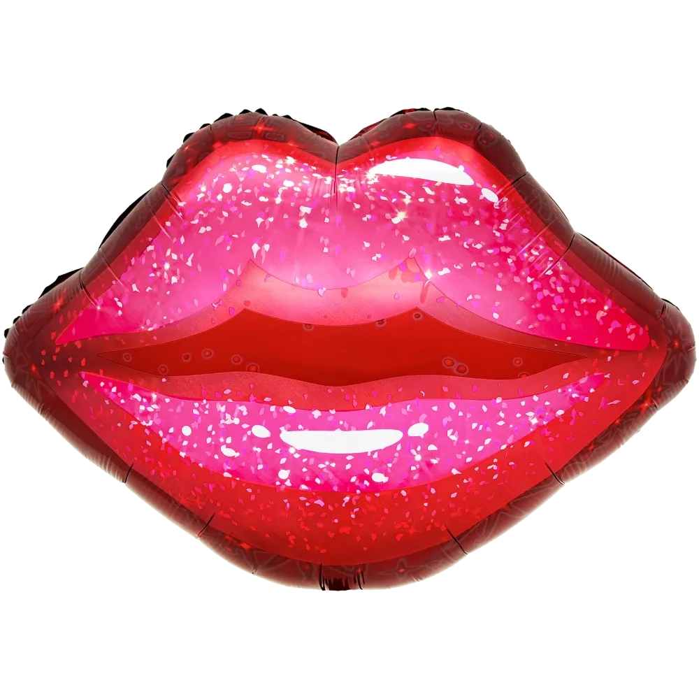 Шар: Шар (28''/71 см) Фигура, Губы