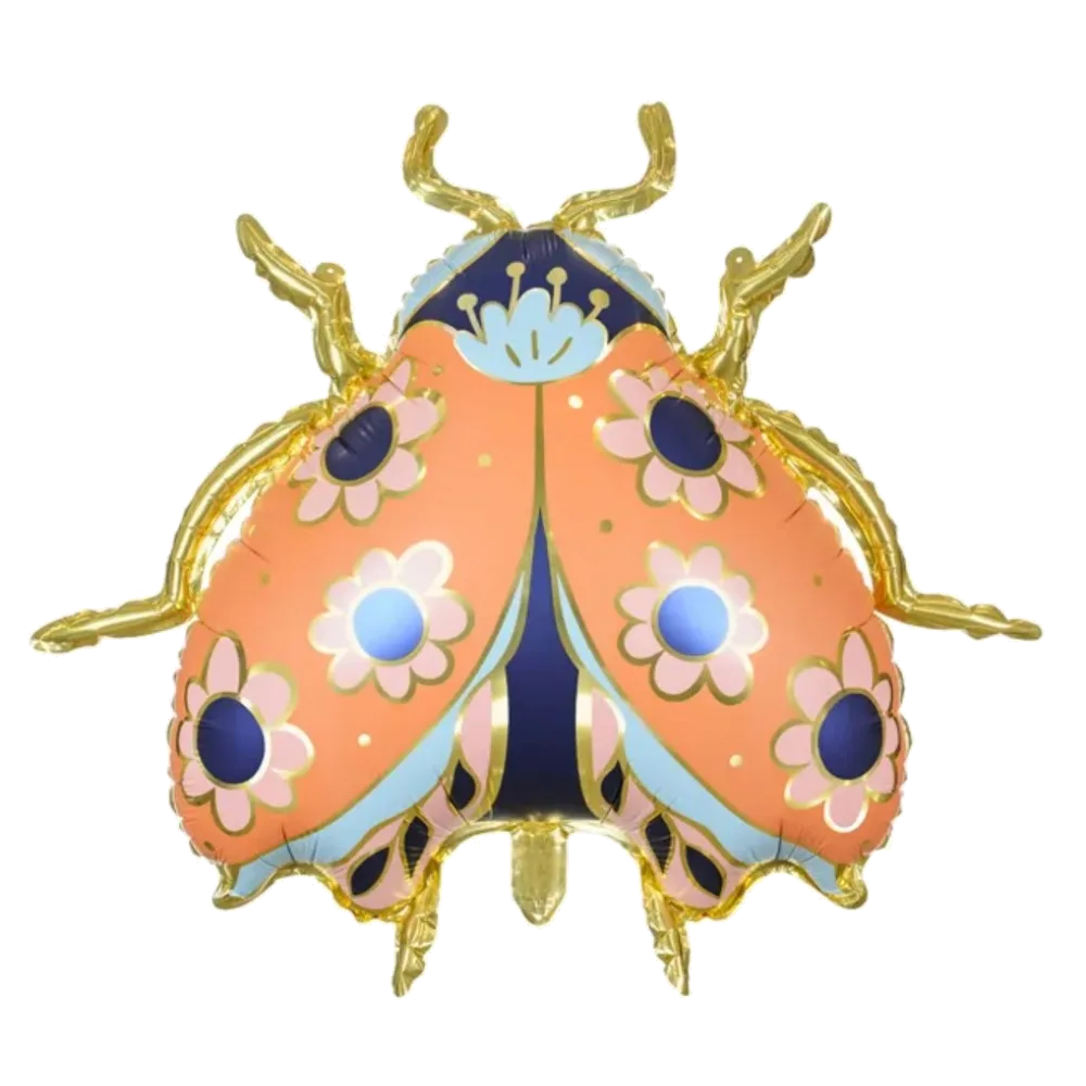 Шар: Шар (87х75) Фигура, Божья коровка, 1 шт. в уп. PartyDeco 2.2П