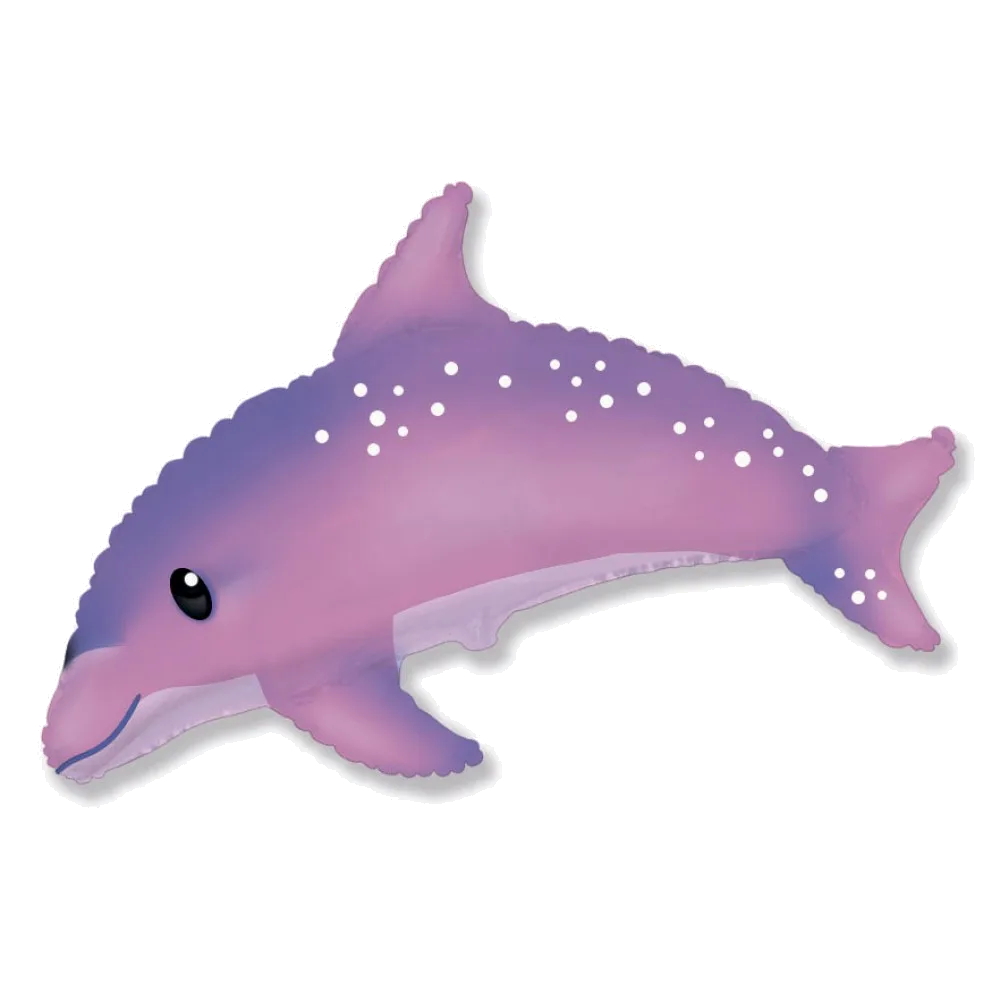 Шар: Шар (37''/94 см) Фигура, Дельфин, Фуше