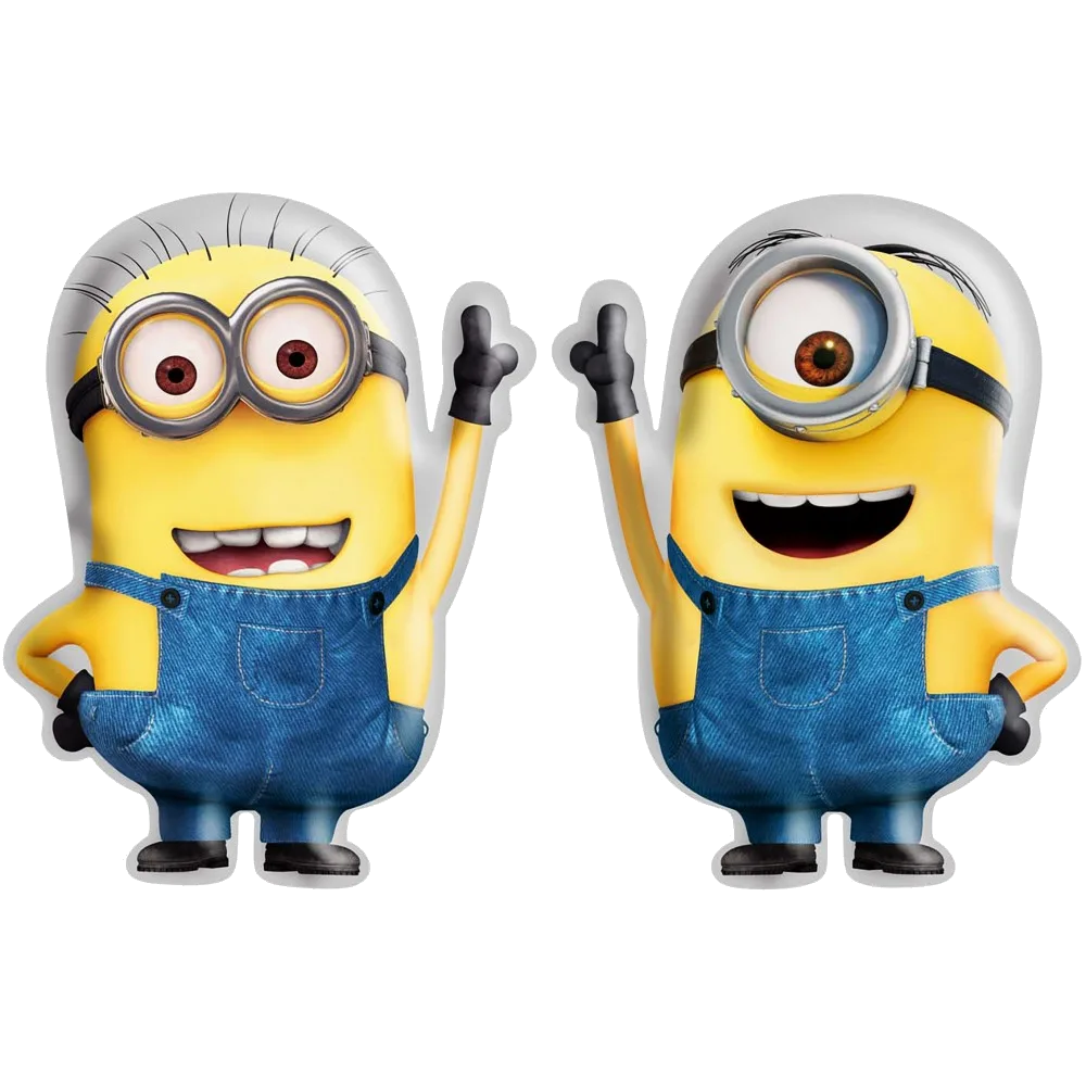 Шар: Шар (23''/58 см) Фигура, Банановые человечки (миньон)