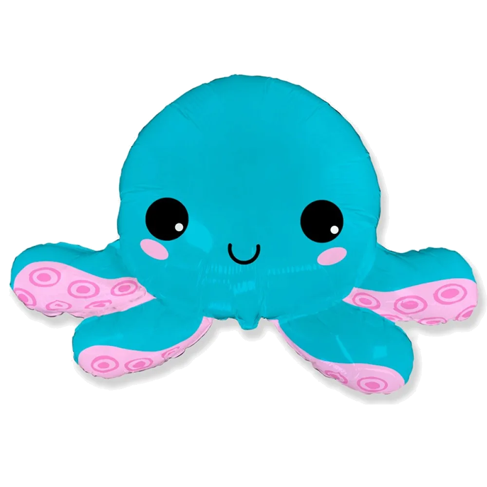 Шар: Шар (31''/79 см) Фигура, Осьминог, 1 шт. Flexmetal (Испания)