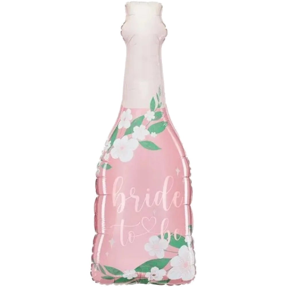 Шар (36''/91 см) Фигура Бутылка Шампанское для Невесты
