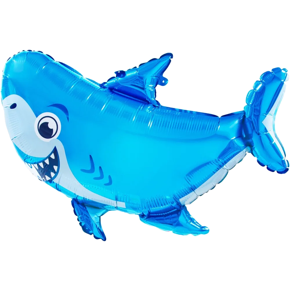 Шар: Шар (31''/79 см) Фигура, Акула, 1шт.