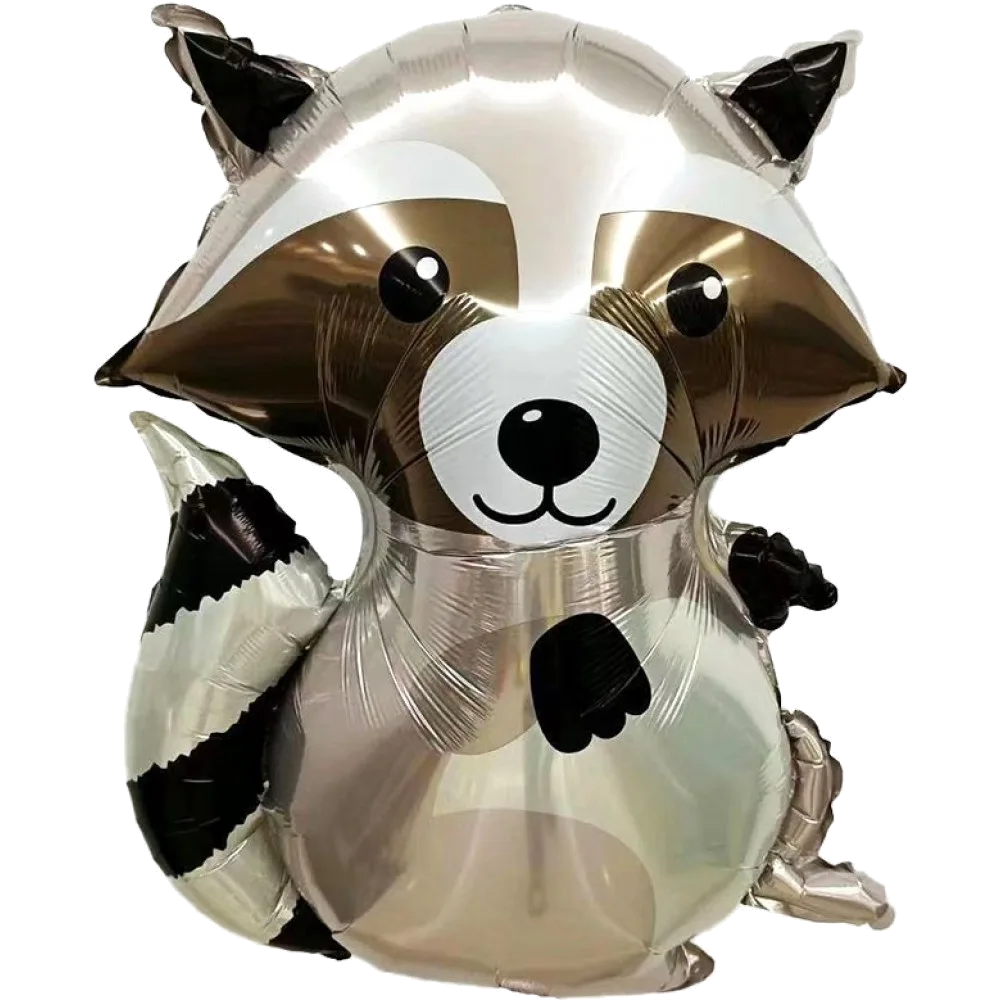 Шар: Шар (34''/86 см) Фигура Лесной Енот, 1 шт. 1.5П