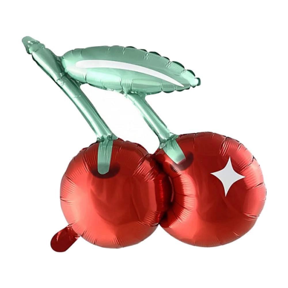 Шар: Шар (20"/51 см) Фигура (надув воздухом), Две вишни