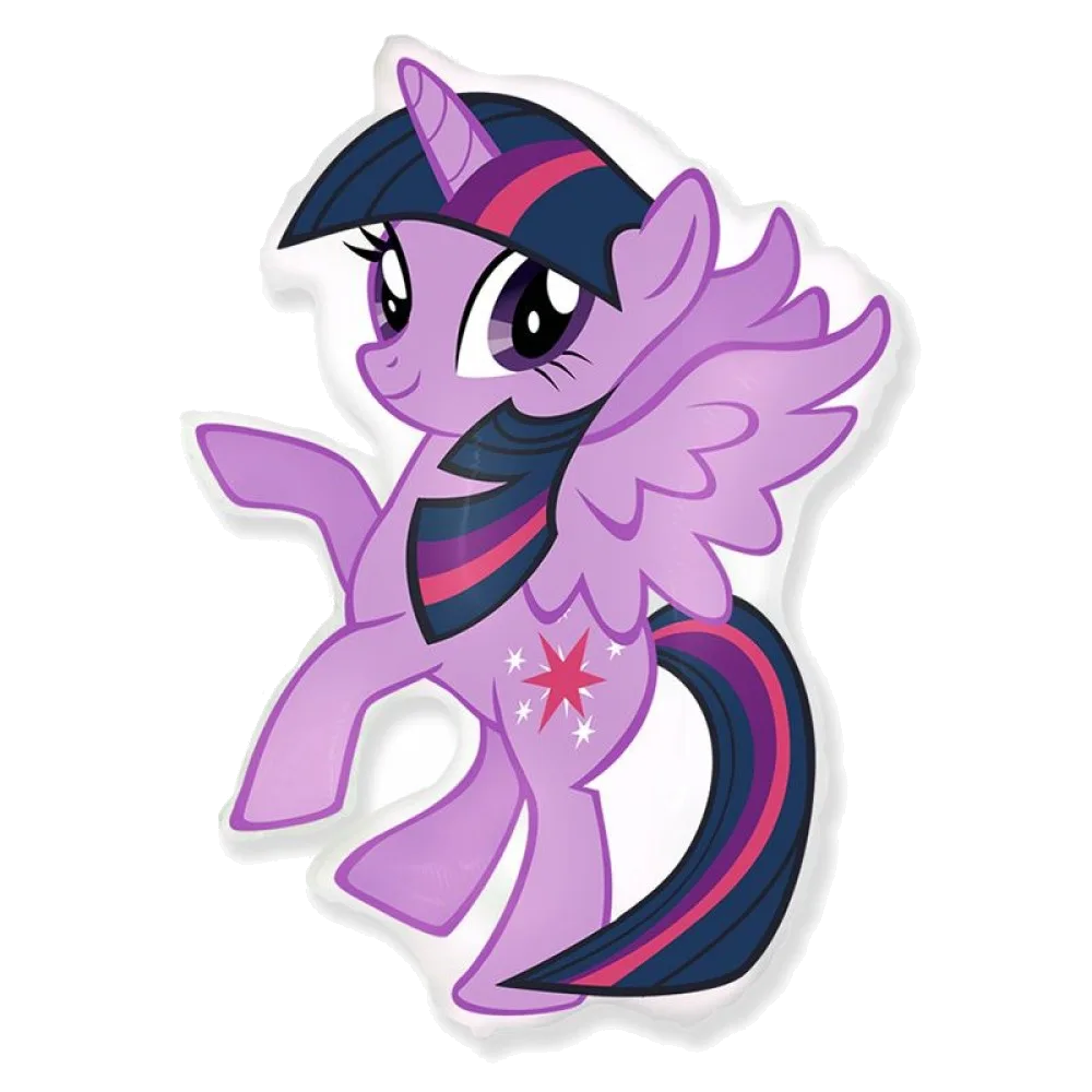 Шар: Шар (34''/86 см) Фигура, My Little Pony, Лошадка Искорка, 1 шт. Flexmetal (Испания)2.1П