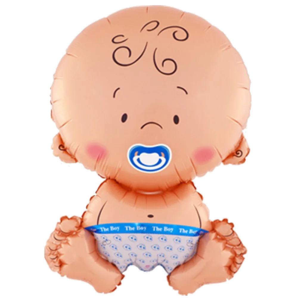 Шар: Шар (26''/66 см) Фигура, Малыш Мальчик, 1 шт. в уп. 1.5П