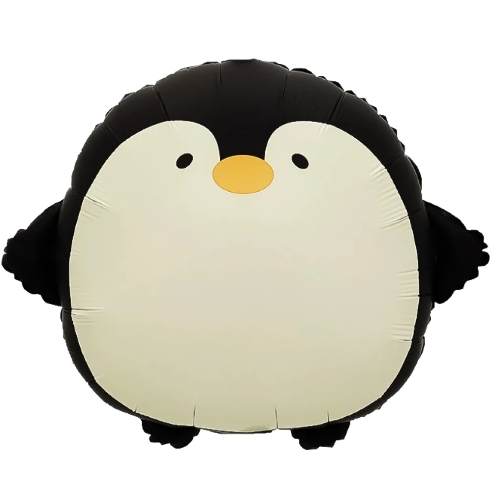 Шар: Шар (23''/58 см) Фигура, Пингвин, Сатин