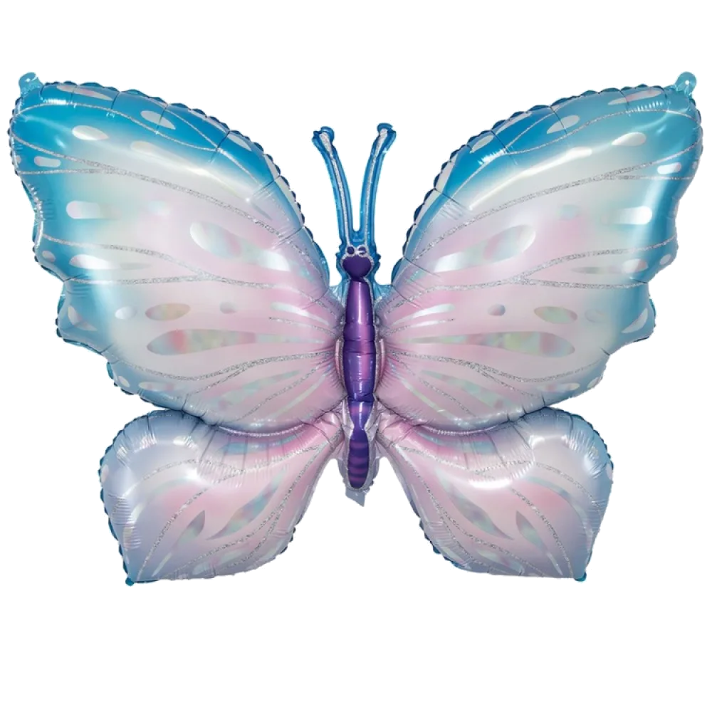 Шар: Шар (39"/100 см) Фигура Бабочка, 1 шт. в уп.