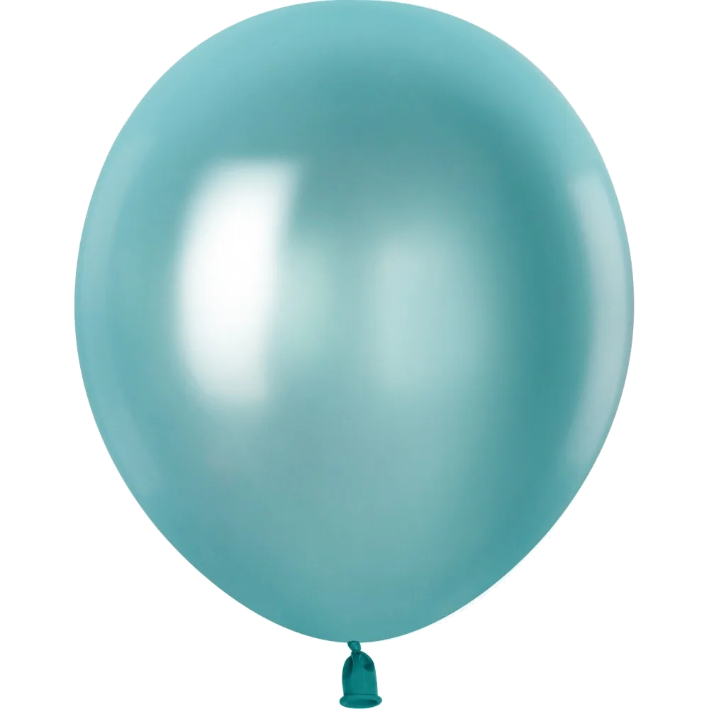Шар: Шар (12''/30 см) Карибский голубой, металлик