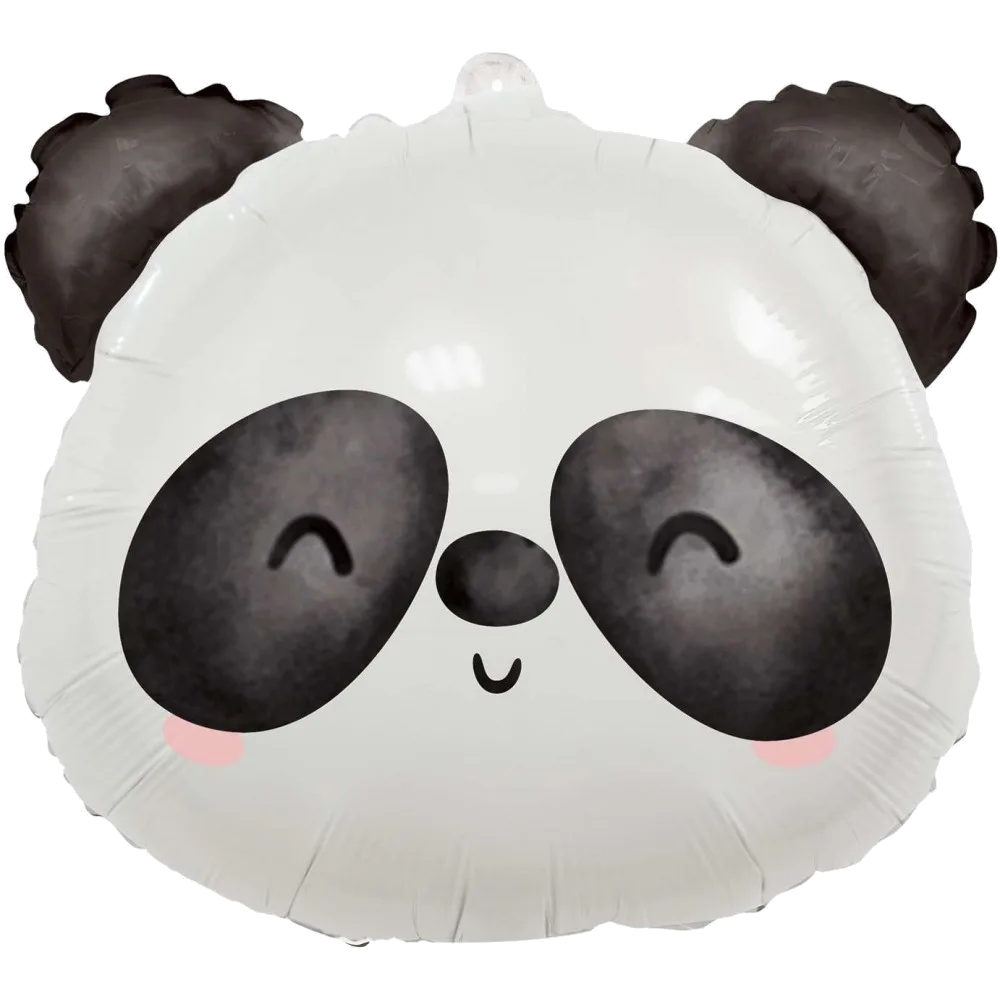 Шар: Шар (23''/58 см) Фигура Голова, Милая Панда, 1шт.
