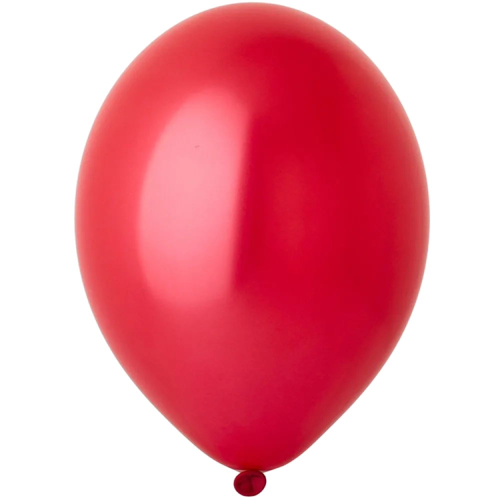 Шар: Шар (14"/36 см) Красная вишня (Cherry Red), металлик, 1 шт. Belbal (Бельгия)