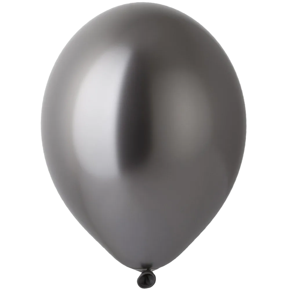 Шар: Шар (14"/36 см) Черный (Glossy Anthracite), хром, 1 шт. Belbal (Бельгия)