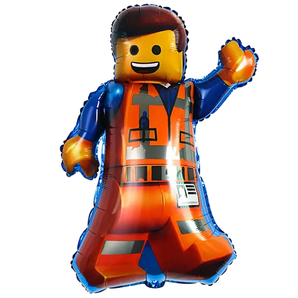 Шар: Шар (34''/86 см) Фигура Лего Человек 1 шт. в уп.1.5П