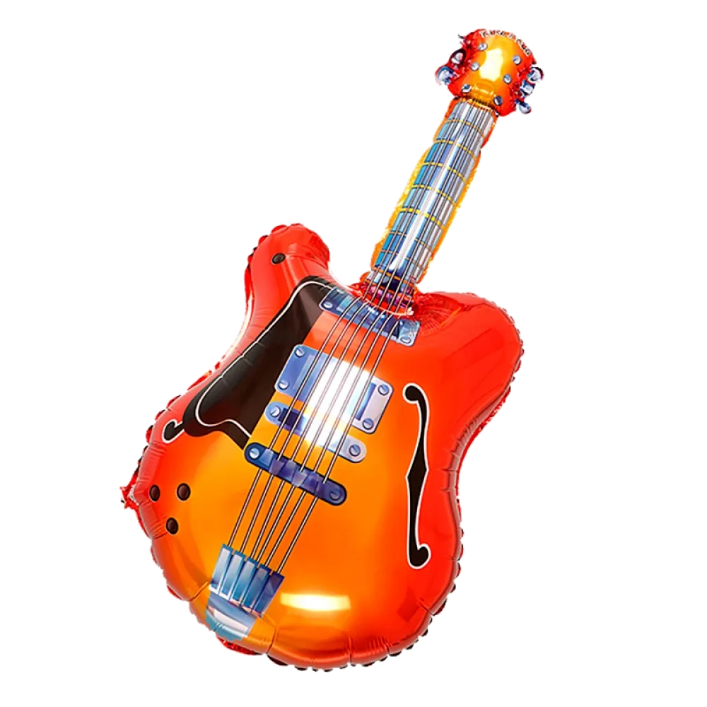 Шар: Шар (43"/108 см) Фигура Гитара, 1 шт. в уп. Grabo (Италия)2.6П