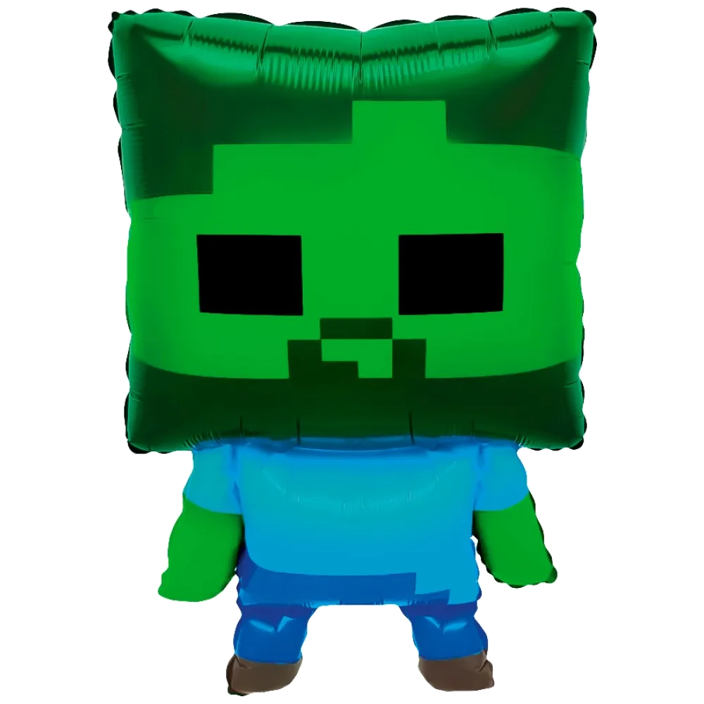 Шар: Шар (26''/66 см) Фигура, Пиксельный зомби