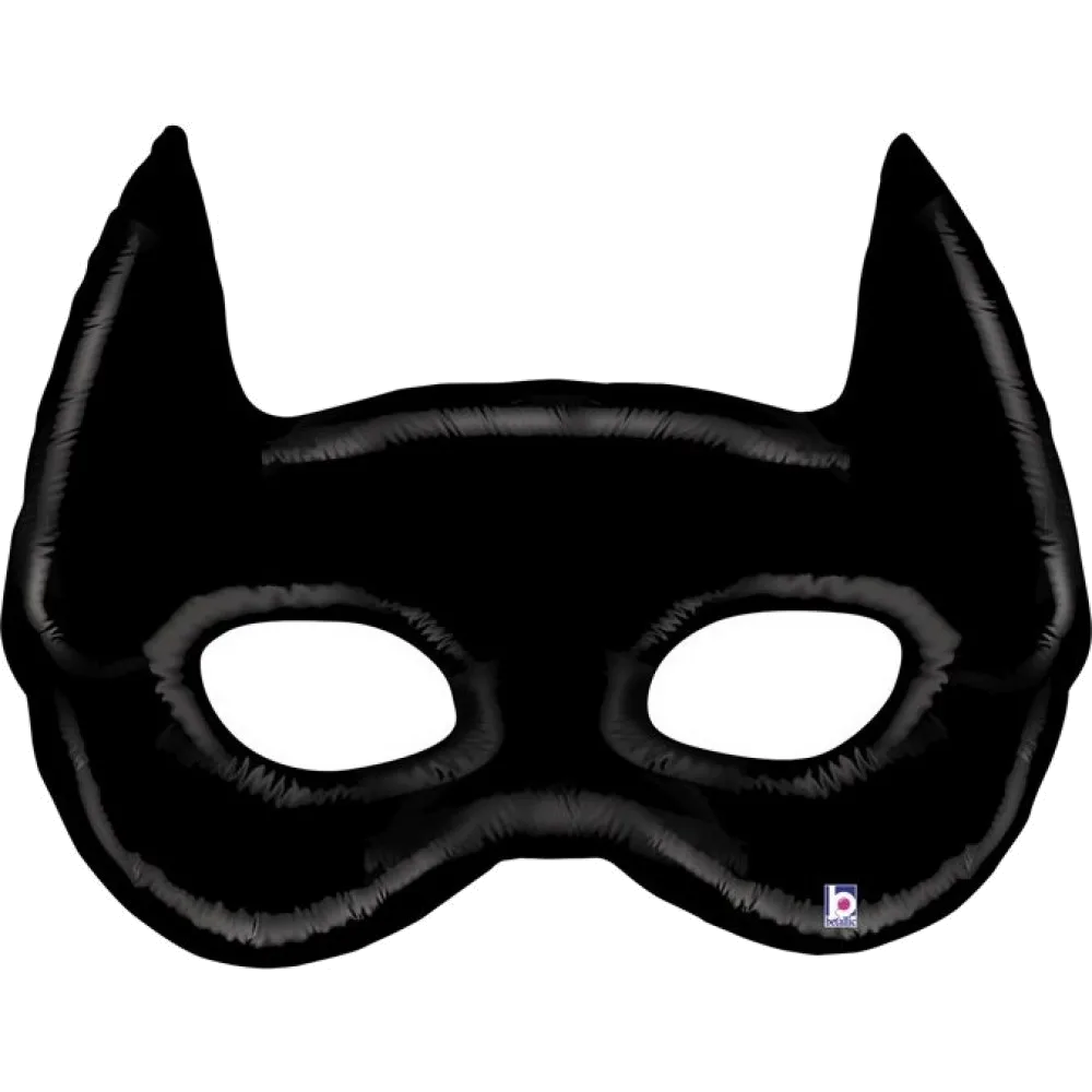 Шар: Шар (36''/91 см) Фигура, Маска Бэтмен, Черный