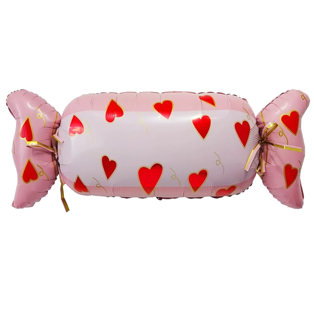 Шар (41"/104 см) Фигура, Конфета с сердечками