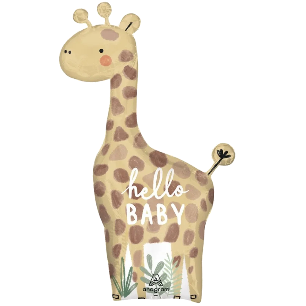 Шар: Шар (42"/105 см) Фигура, Жираф, 1 шт. Anagram (США)