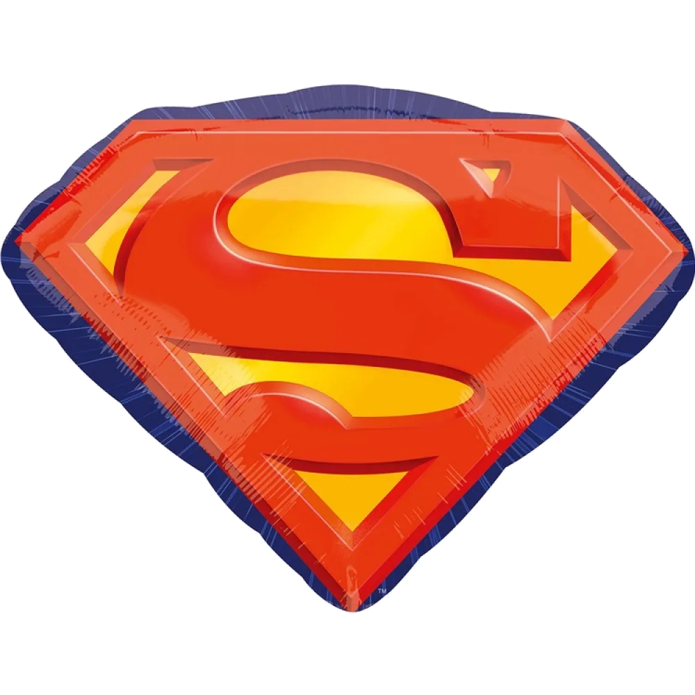 Шар: Шар (26"/66 см) Фигура, Супермен эмблема, 1 шт. в уп. Anagram (США)3.4 П