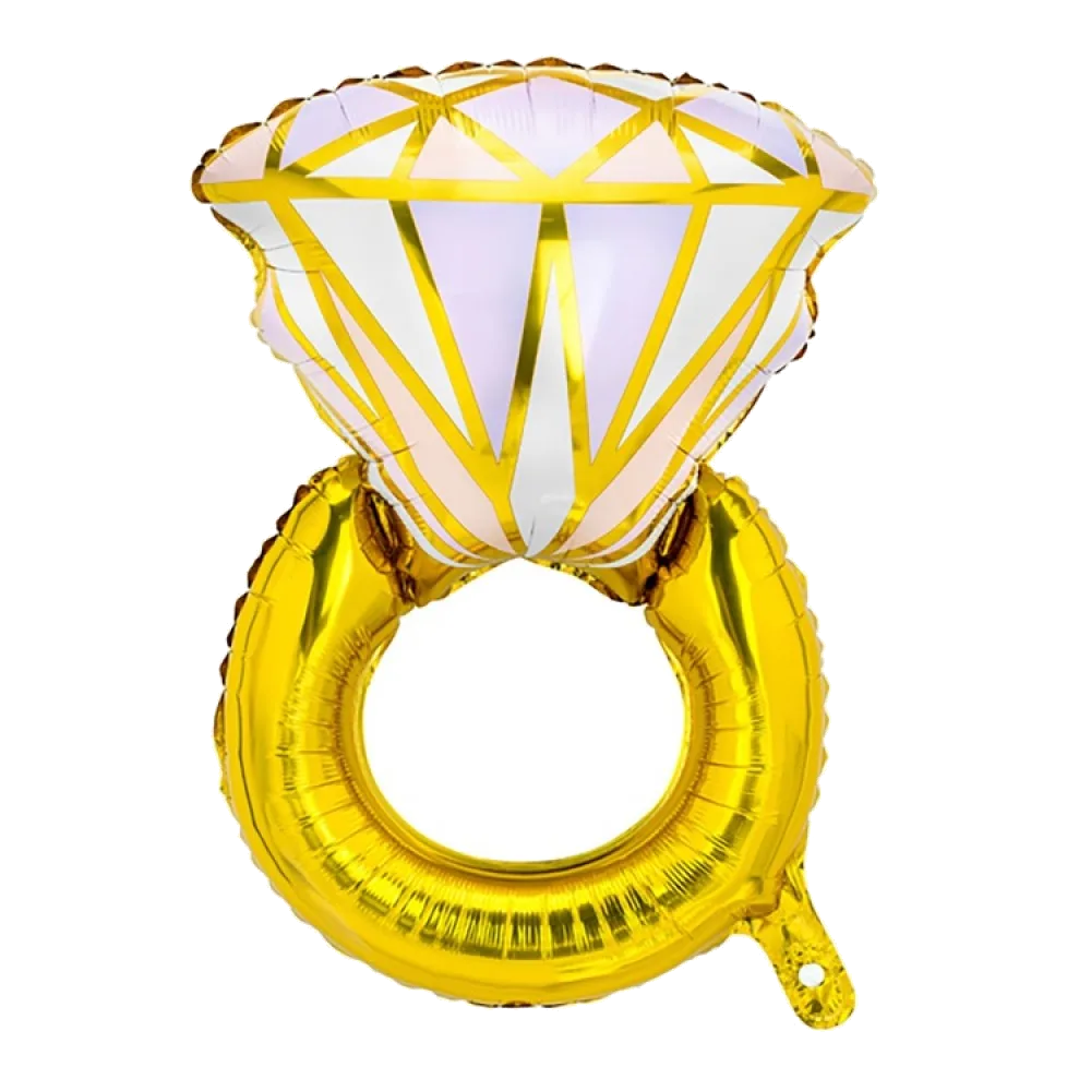 Шар (38"/95 см) Фигура Кольцо невесты девичник