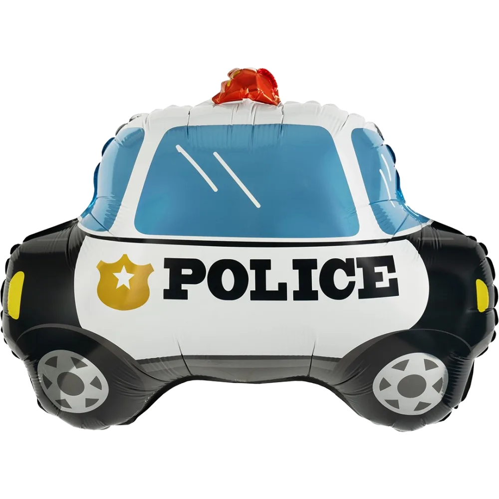 Шар: Шар (28''/71 см) Фигура, Полицейская машина, 1 шт. Flexmetal (Испания)