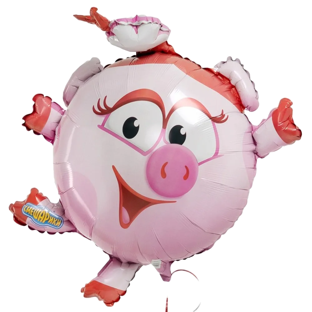 Шар: Шар (28"/70 см - 40"/100 см) Фигура, Смешарики Нюша