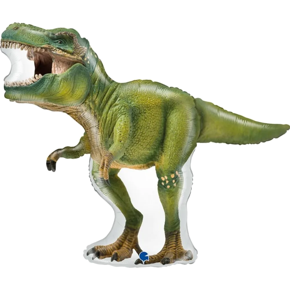 Шар: Шар (37''/94 см) Фигура, Динозавр Тираннозавр, 1 шт. в уп. Grabo (Италия)