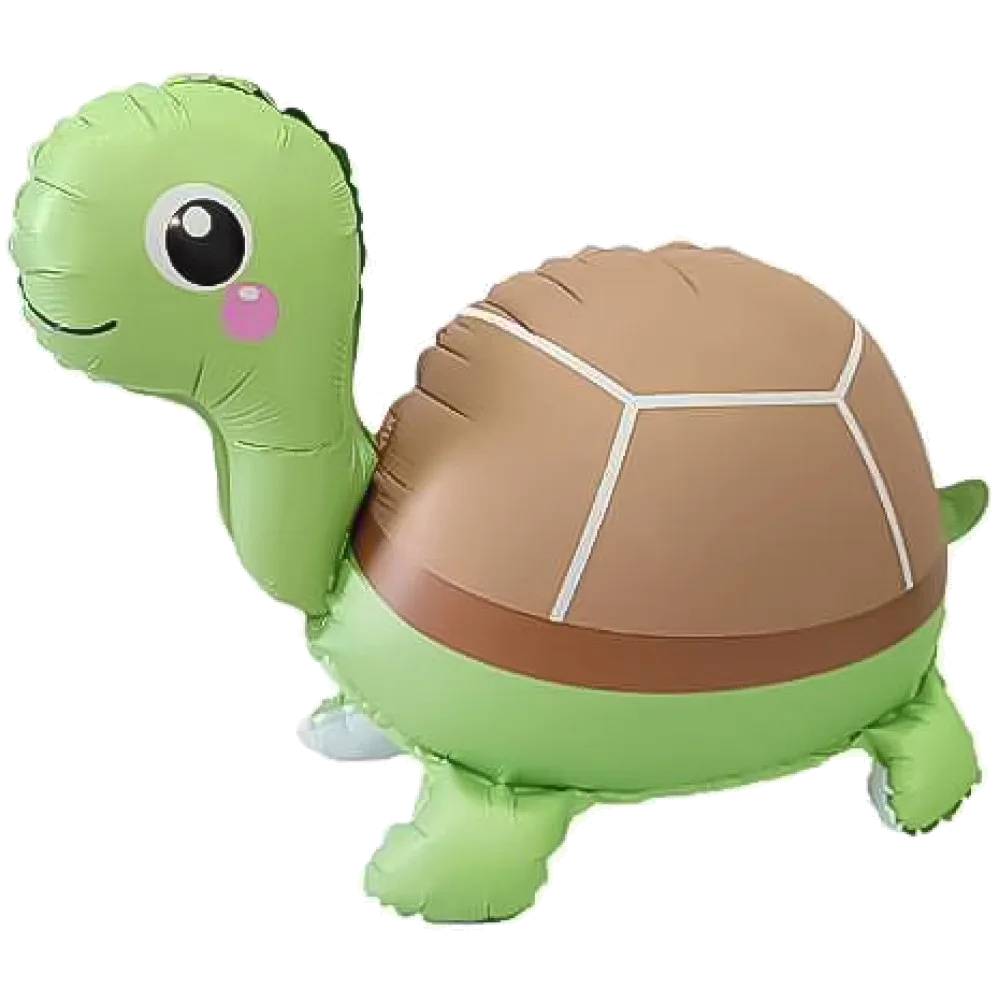 Шар: Шар (28''/71 см) Фигура 3D, Черепашка, 1 шт. в уп.