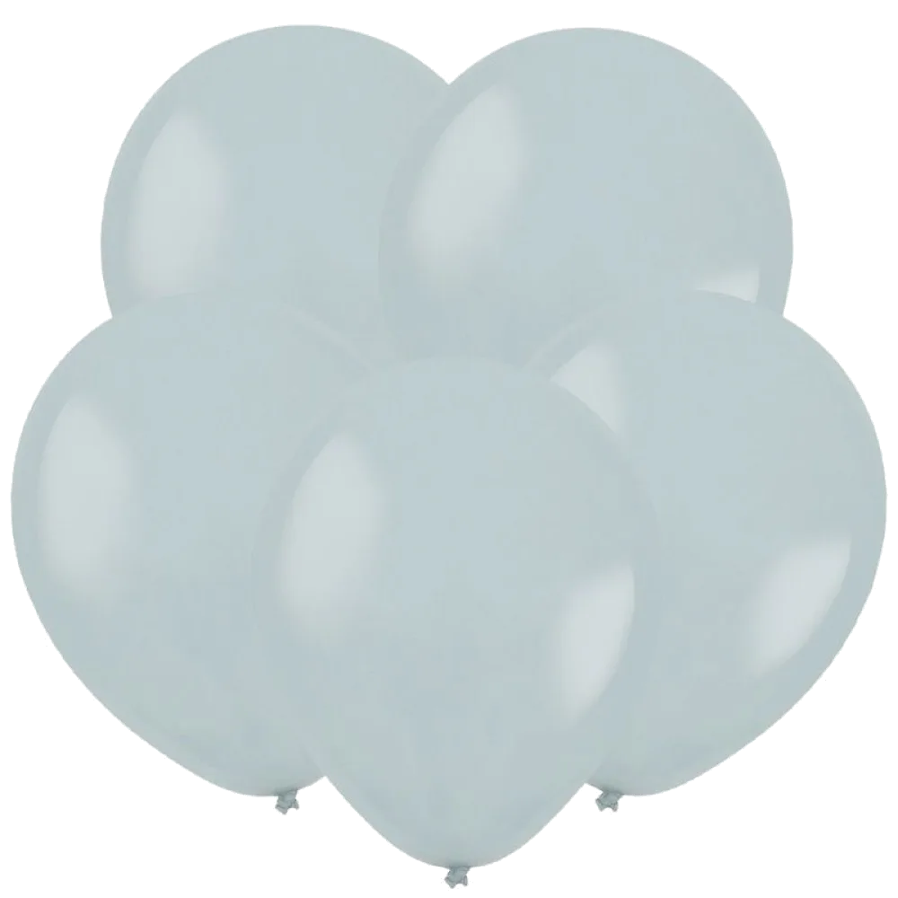 Шар: Шар V (12"/30 см) Серо-голубой (Storm) 1 шт. Decobal (Вьетнам)