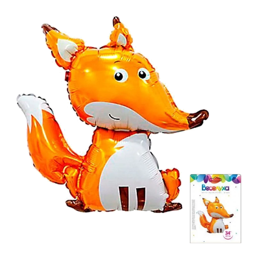 Шар: Шар (34"/86 см) Лесная Лиса фигура