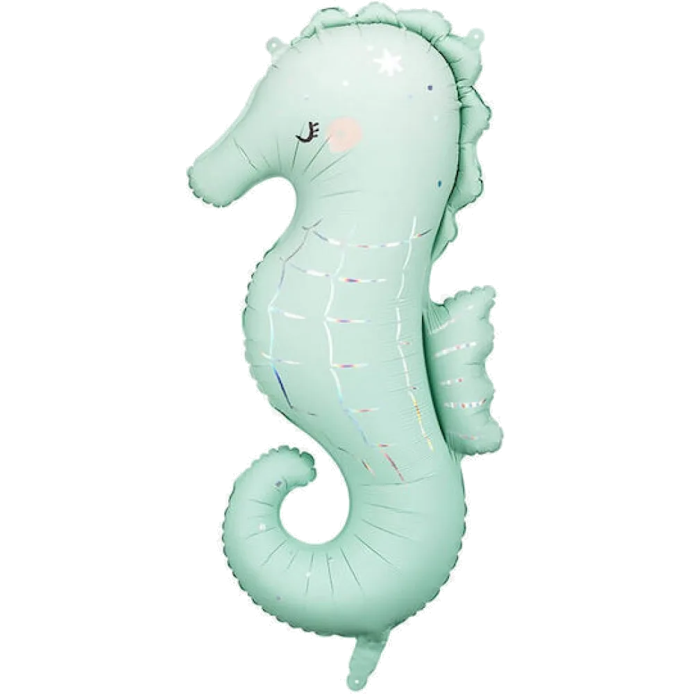Шар: Шар (98*47см) Фигура Морской конек, 1 шт. в уп. PartyDeco