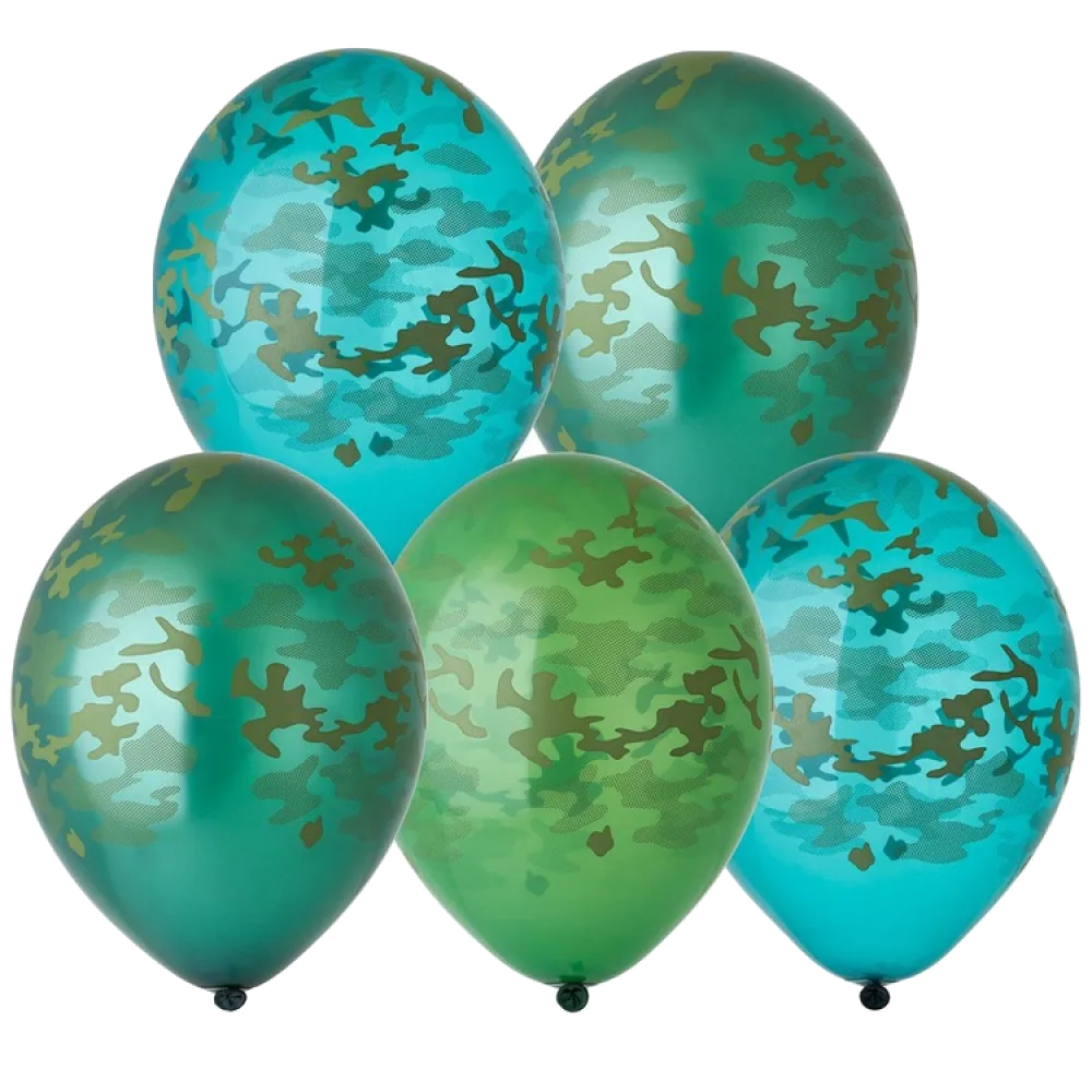 Шар: Шар (14"/36 см) Камуфляж, 1 шт. Belbal (Бельгия)