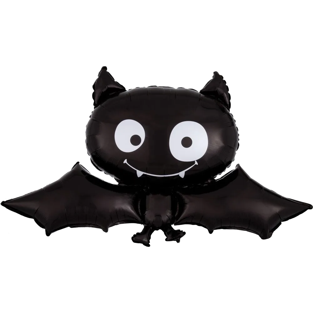 Шар: Шар (38''/97 см) Фигура, Летучая мышь, Черный