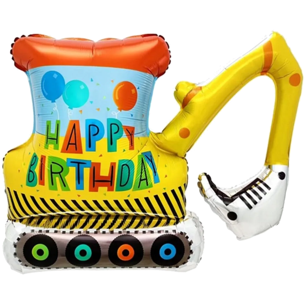 Шар: Шар (39''/99 см) Фигура, Экскаватор, 1 шт. в уп.