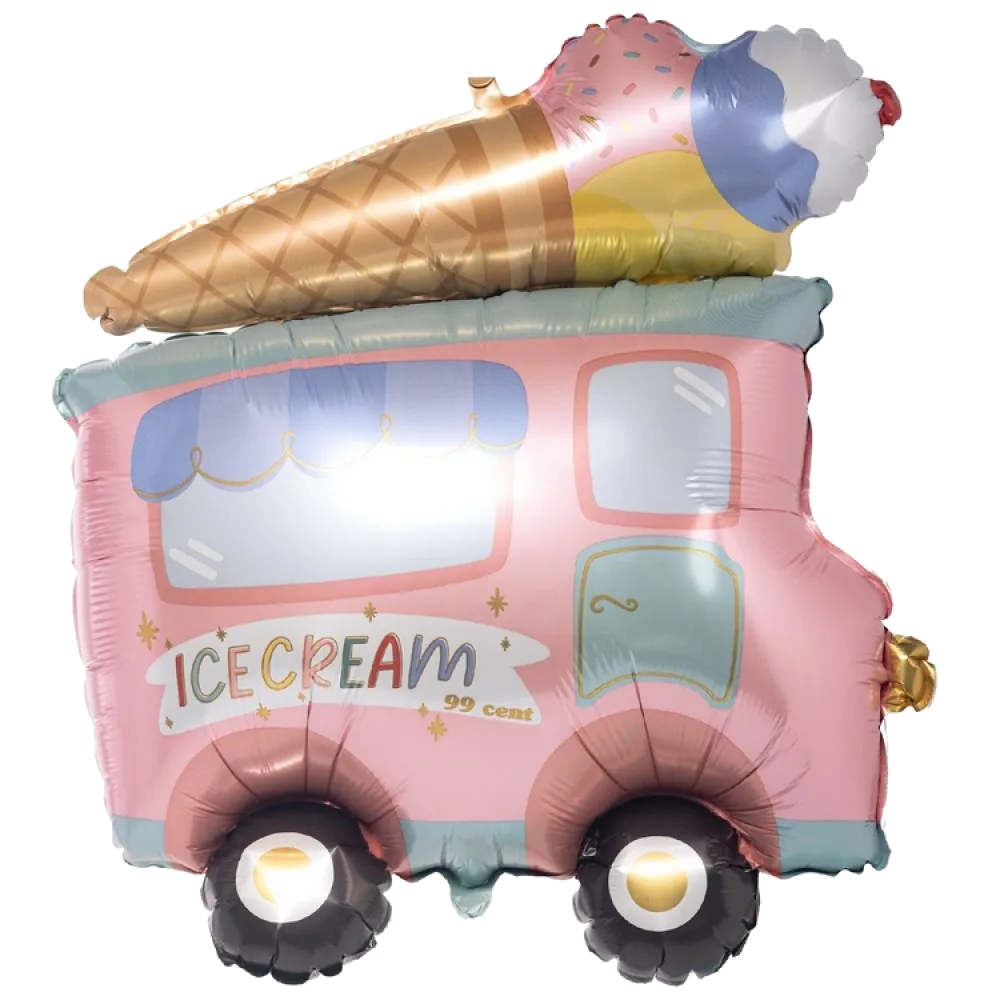 Шар: Шар (29"/74 см) Фигура Фургон мороженщика, 1 шт. Grabo (Италия)