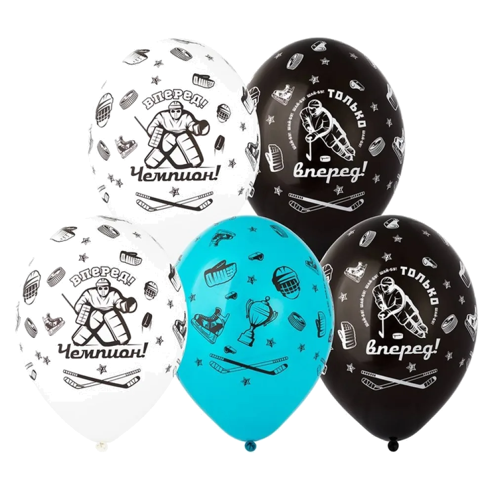 Шар: Шар (14"/36 см) Хоккей, 1 шт. Belbal (Бельгия)