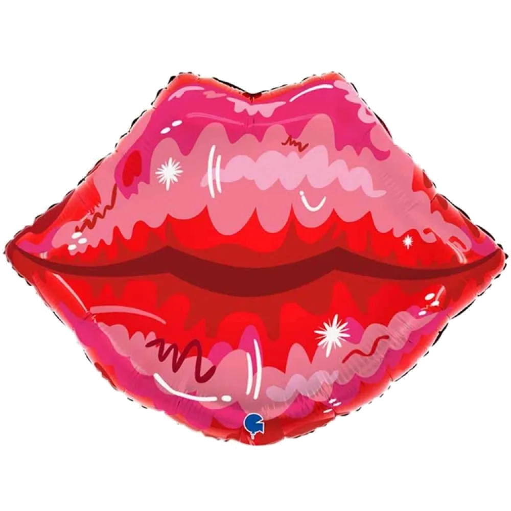 Шар: Шар (22"/56 см) Фигура, Губы