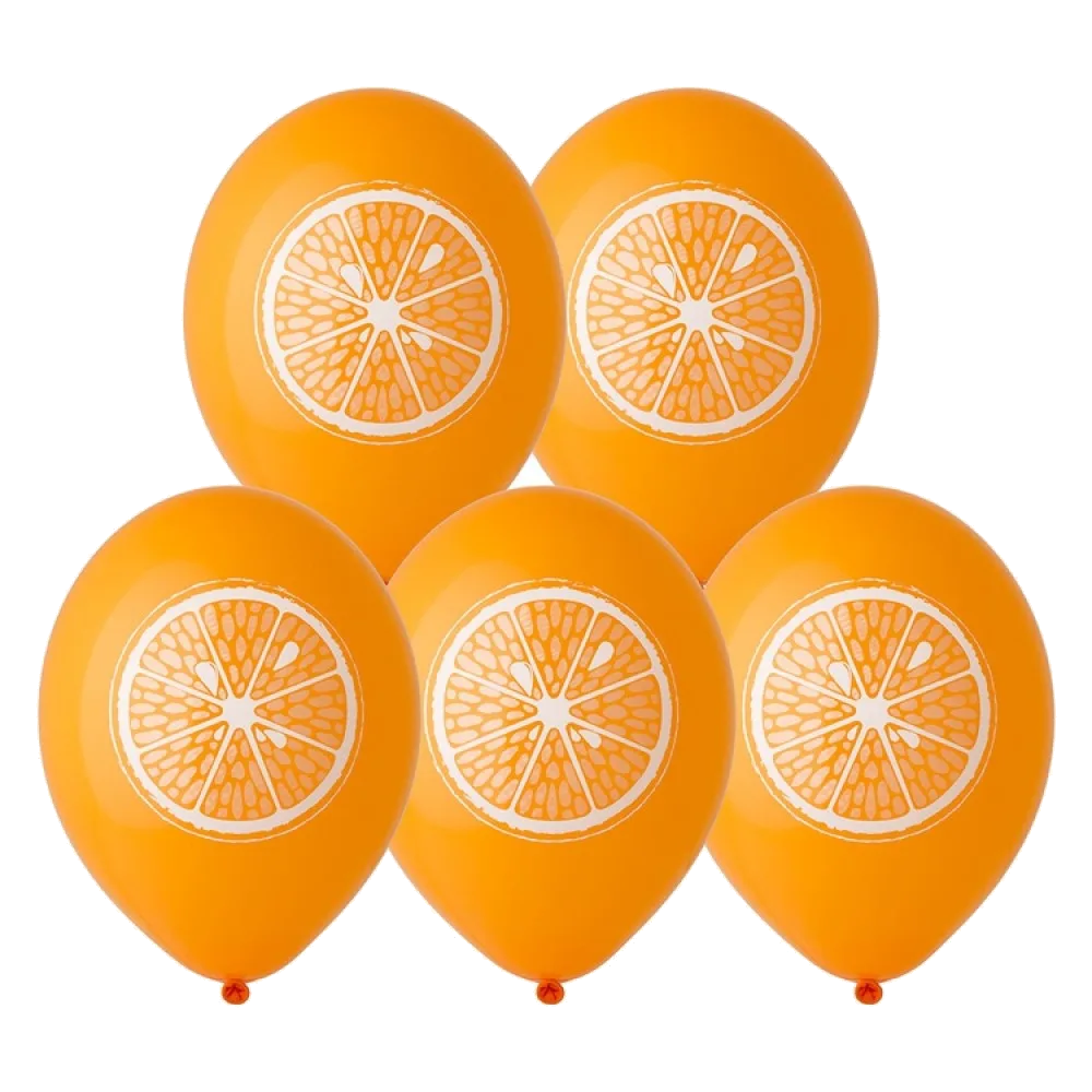 Шар: Шар (14"/36 см) Апельсин, 1 шт. Belbal (Бельгия)