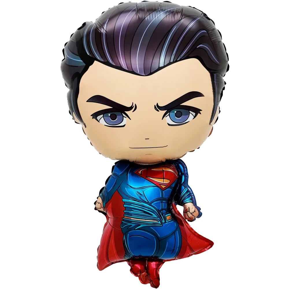 Шар: Шар (29''/74 см) Фигура, Супергерой Супермен, 1 шт. в уп.